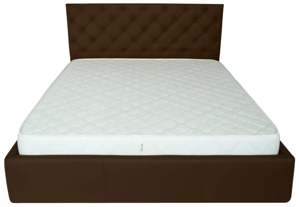 Кровать Двуспальная Coventry Comfort 160 х 200 см Fly 2231 A1 С подъемным механизмом и нишей для белья Темно-коричневый Киев - изображение 2