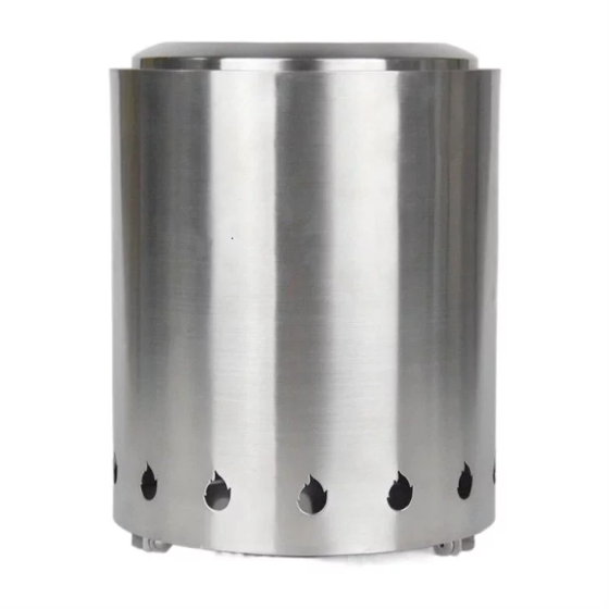 Туристическая дровяная печь CHL-015 (Металл) Винница