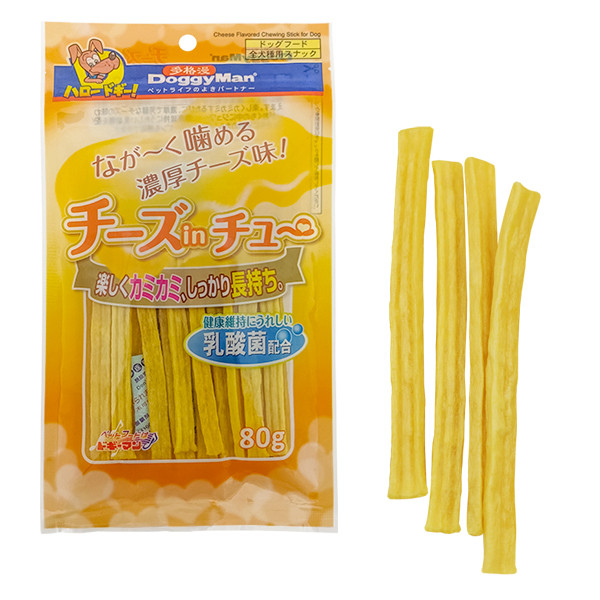 DoggyMan Cheese Chewing Stick ДОГГІМЕН ПАЛИЧКИ З СИРОМ жувальні ласощі для собак, S Київ - фото 1