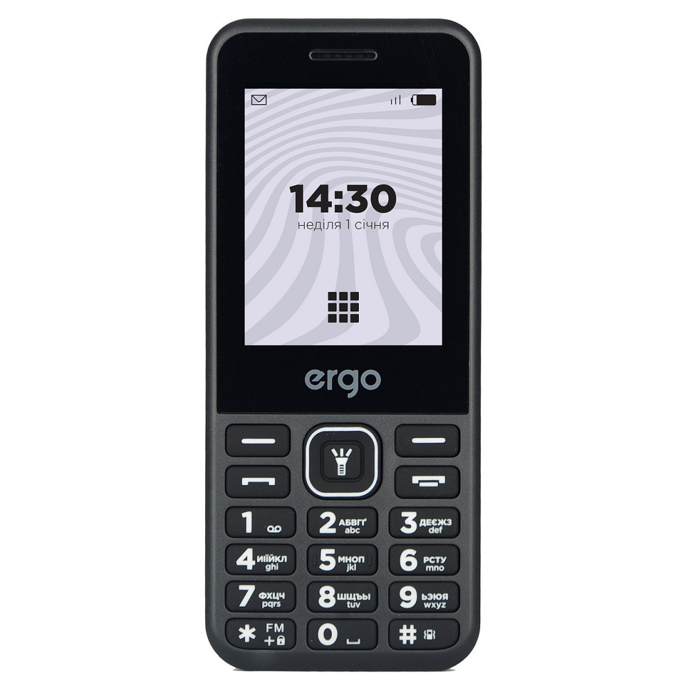 Мобільний телефон Ergo E242 Dual Sim Black ( 23353 ) Харків - фото 1