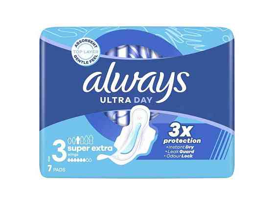 Прокладки гігієнічні День-Ніч 6к. 7шт жіночі Ultra DayNight Single ТМ ALWAYS Київ