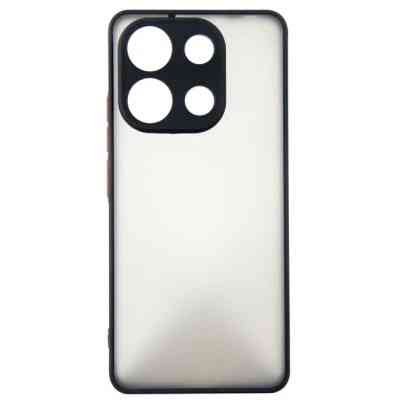 Чохол до мобільного телефона Dengos Kit for Xiaomi Redmi Note 13 4G case + glass (Black) (DG-KM-66) Вінниця