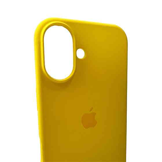 Чохол для смартфона Silicone Full Case AA Open Cam for Apple iPhone 16 56,Sunny Yellow Киев