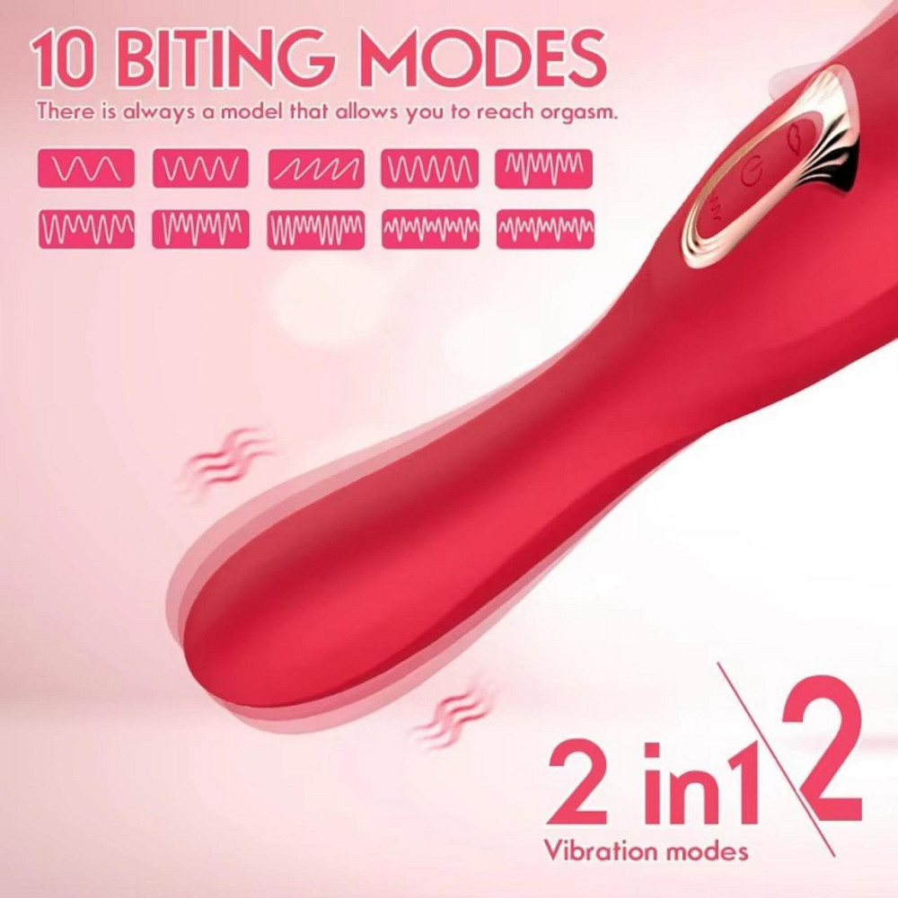 Клиторальный стимулятор - Bite Mouth 2.0 Sex Aura Киев - изображение 9
