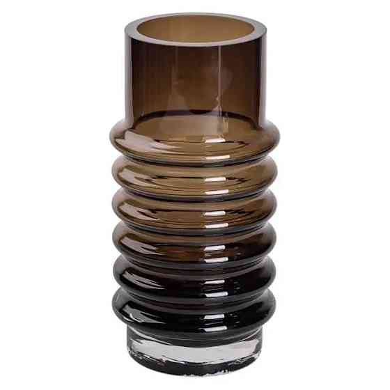 Декоративная черная ваза 31 см в скандинавском стиле Киев