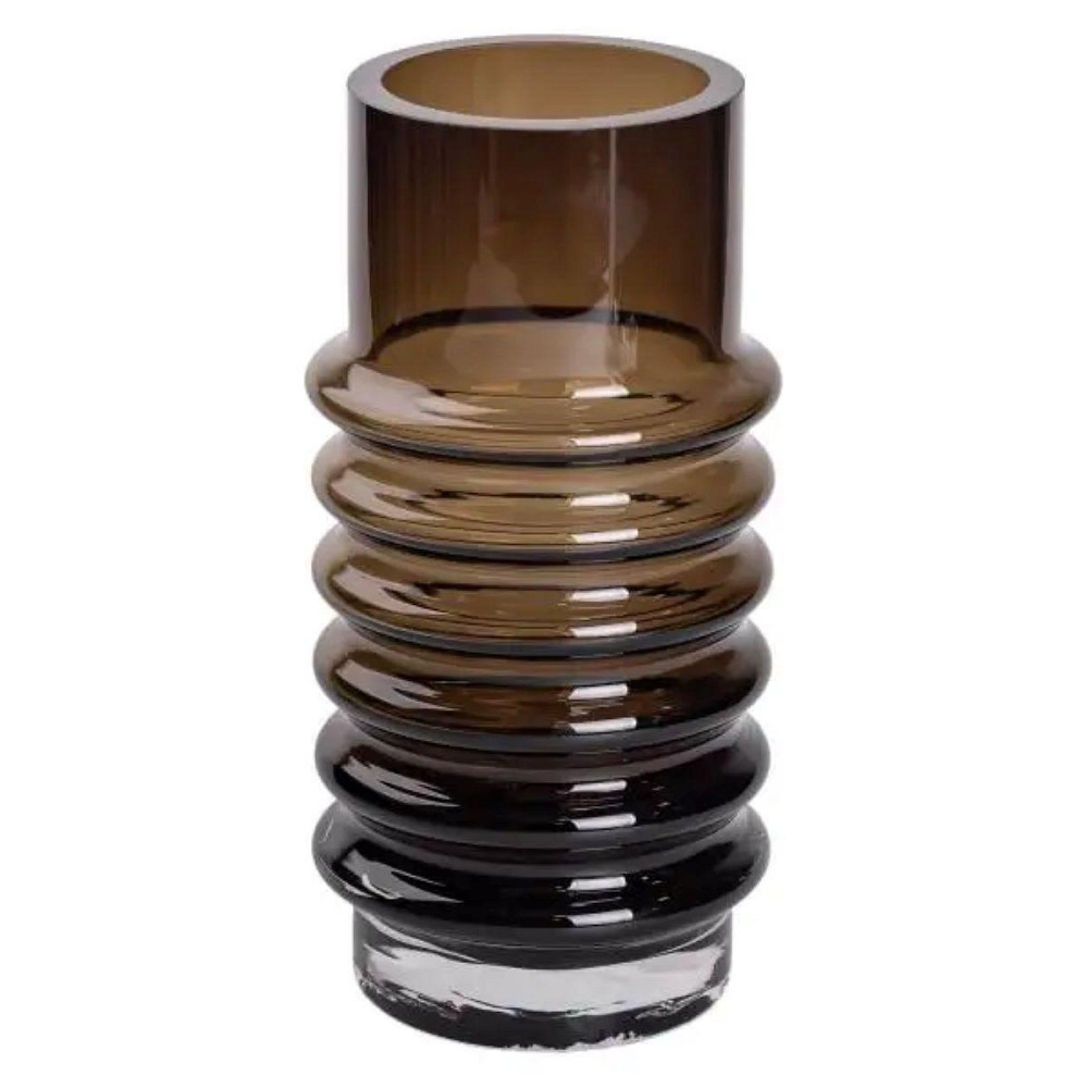 Декоративная черная ваза 31 см в скандинавском стиле Киев - изображение 1