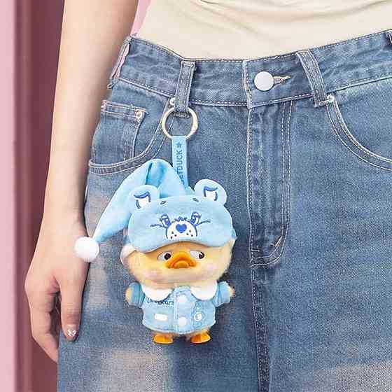 Колекційна м'яка іграшка з кільцем POP TOP 1983toys серії Upset Duck x Care Bears - Будь веселкою Дніпро