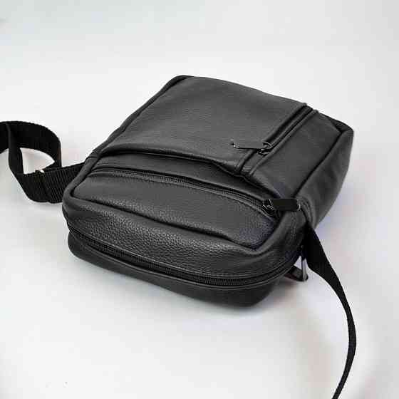 Сумка для документів зручна, Сумка-месенджер для роботи, Ділова сумка месенджер, Шкіряний месенджер LK-39 Львів