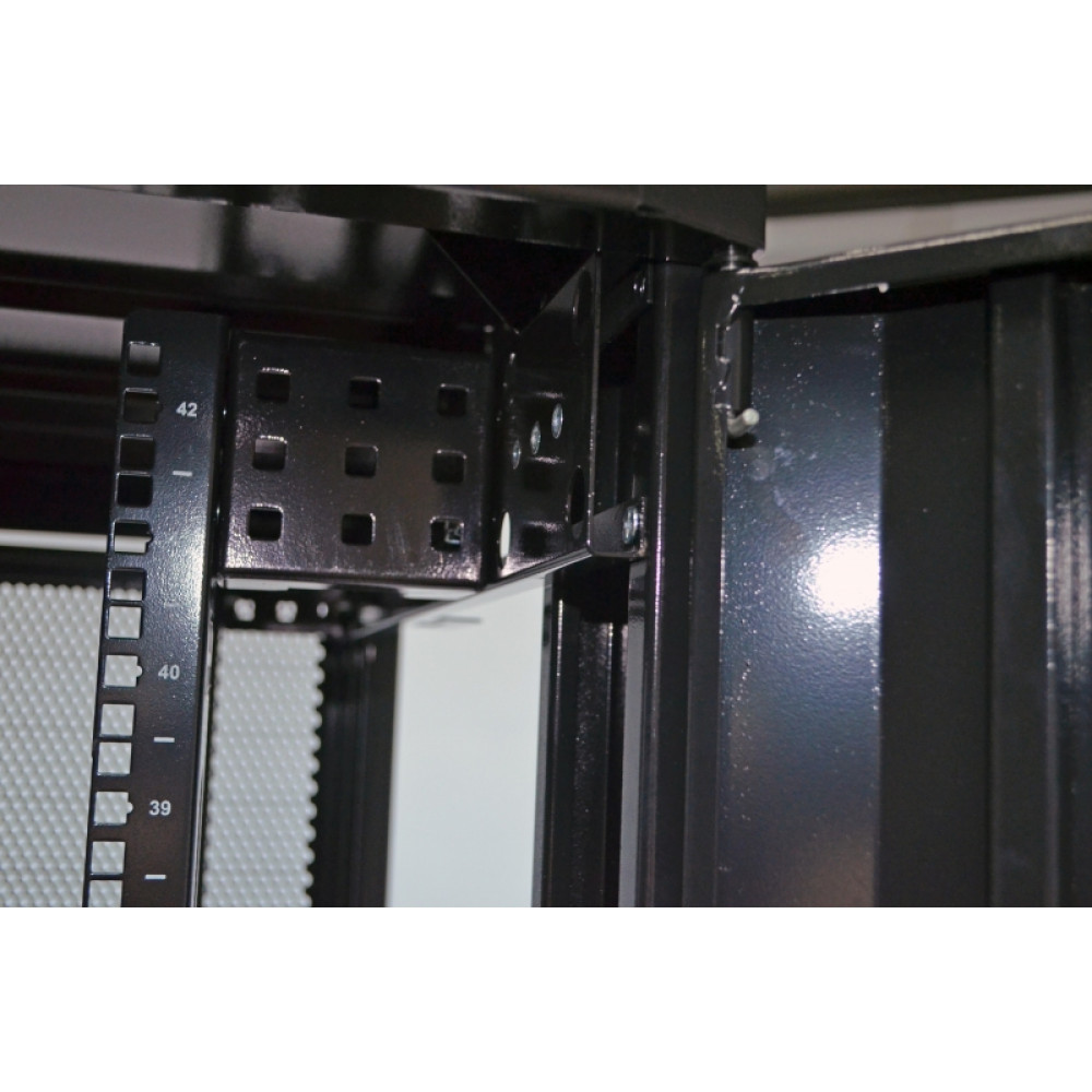 Шафа серверна CMS 42U 800 х 865 UA-MGSE4288PB з перфорованими дверима для мережевого обладнання Киев - изображение 6