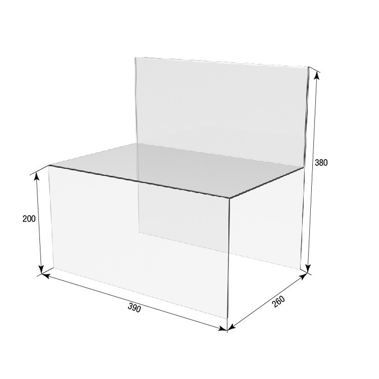 Товарная горка EKOSTAR из акрила 390х260х380 Киев - изображение 3