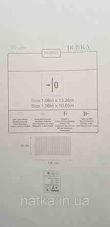Обои виниловые на флизелине горячего тиснения DUKA Selective1.06х10 полосы белые голубые матовые DK32452-1 Киев