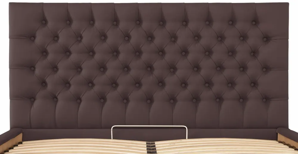 Кровать Cambridge Comfort 120 х 190 см Fly 2231 С подъемным механизмом и нишей для белья Темно-коричневый Киев - изображение 6