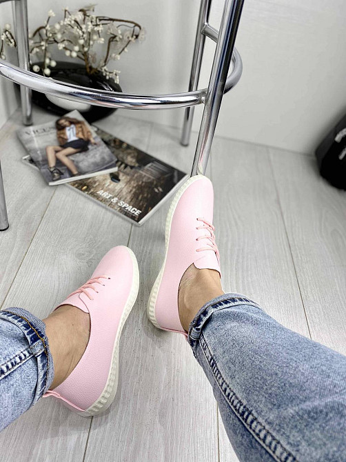 Linix Сліпони жіночі Linix пудра (весна-осінь, еко-шкіра) (1437) 37р.38р.41р. Коломыя - изображение 2