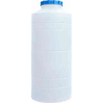 Емкость для воды Пласт Бак вертикальная пищевая 500 л узкая белая (817) Винница