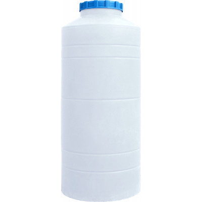 Ємність для води Пласт Бак вертикальна харчова 500 л вузька біла (817) Вінниця - фото 1