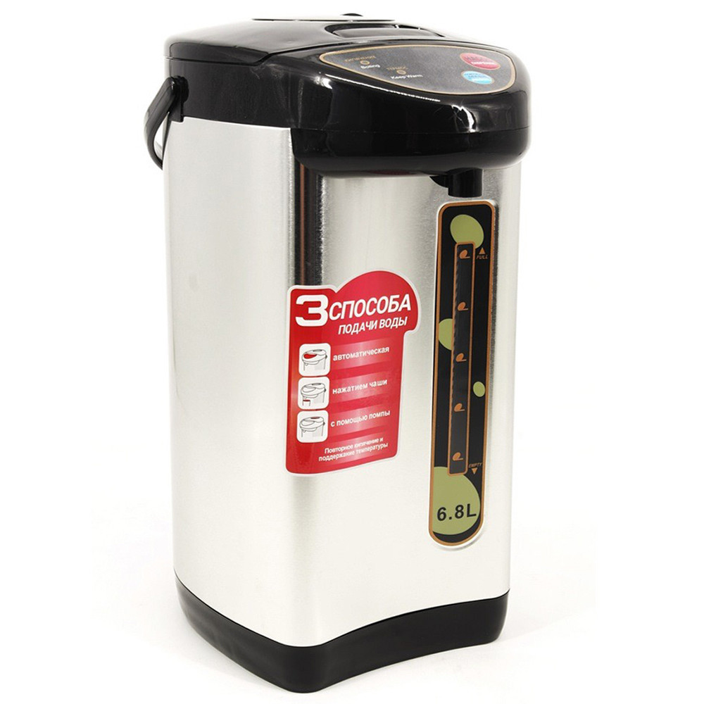 Термопот электрический на 6,8л, 750W, Thermo Pot EK 7906A / Термопот-термос с подогревом Киев - изображение 3