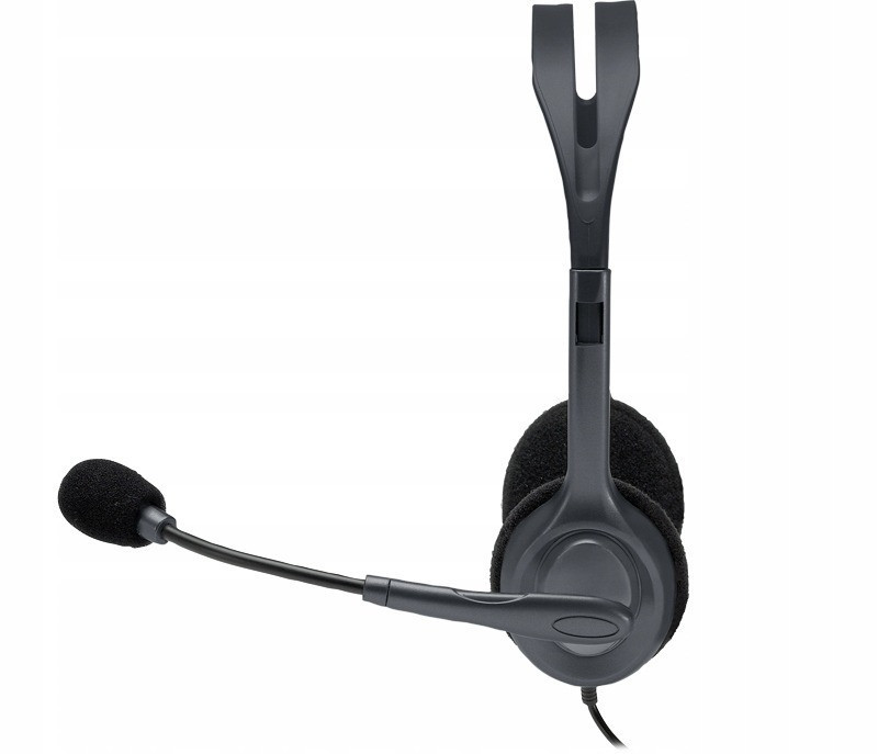 Гарнітура Logitech H111 Stereo (981-000593) Сірий Харків - фото 11