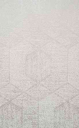 Шпалери вінілові на флізеліні Marburg Memoria 1.06х10 геометрія фігури роми сріблясті на бежевому Київ