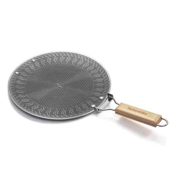 Сковорода из нержавеющей стали со складной ручкой Naturehike CNK2550CF011, 29,5 х 29,5 см Киев