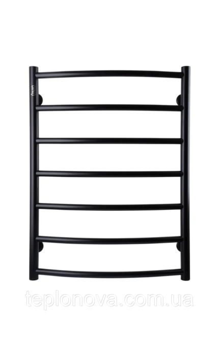 Полотенцесушитель Черный Нержавейка UNIO 700x530-7 Лесенка Дуга Елит Черная Черновцы - изображение 4