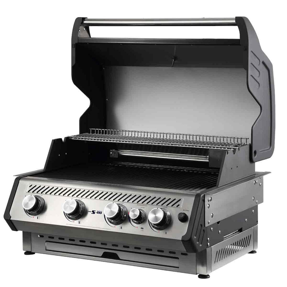 Вбудований газовий гриль SANTOS Free S-410 Black, з заднім пальником, чорний 890666 Код: 010946 Рівне - фото 6