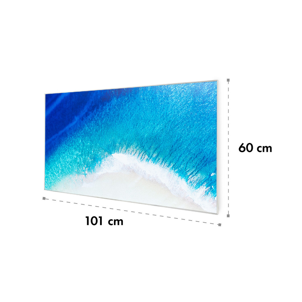 Wonderwall Air Art Beach Инфракрасный обогреватель 101x60 см 600 Вт Настенная установка Пульт дистанционного Ровно - изображение 10