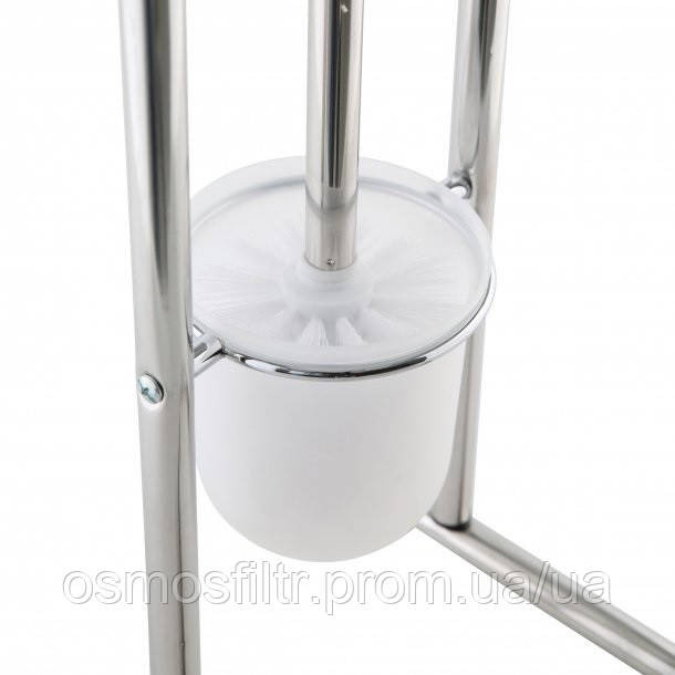 Гарнітур для WC Axentia Еміль нерж тримач для туалетного паперу H 79 см (280834) Київ - фото 3