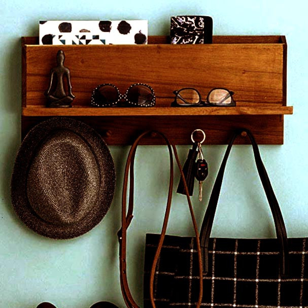 Ключниця дерев'яна "Гламіс" латте Миколаїв - фото 1