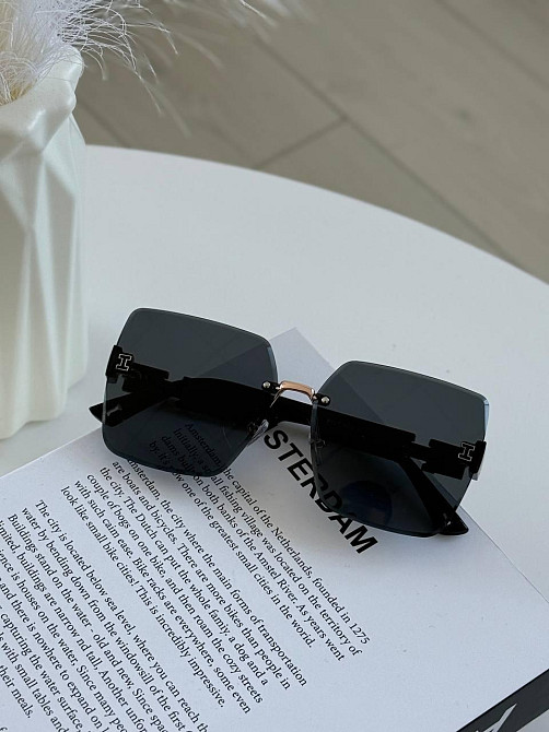 Стильні сонцезахисні окуляри  Hermes 🔥 з металевою оправою Київ - фото 3