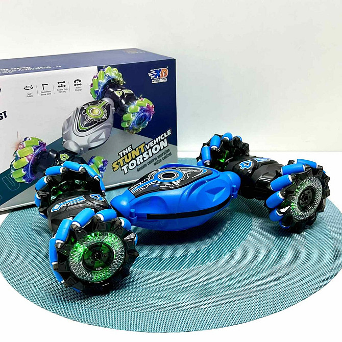 Машина трюкова Xuda Toys перевертень всюдихід на радіокеруванні Синій ( 3688-G103A) Чернігів - фото 5