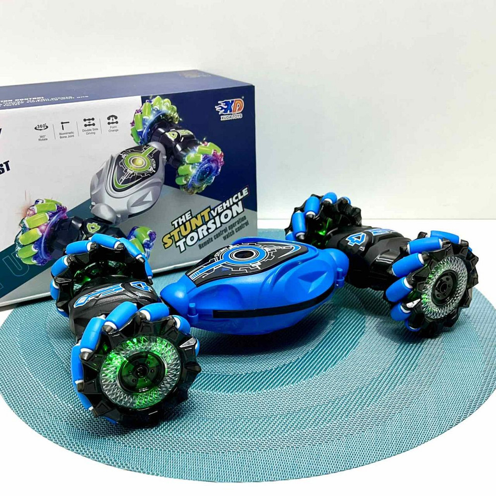 Машина трюкова Xuda Toys перевертень всюдихід на радіокеруванні Синій ( 3688-G103A) Чернігів - фото 5