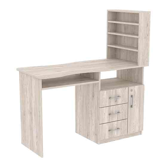 Стіл манікюрний СМ-1, Самоа Димчастий, 1230/550/1264 Львів