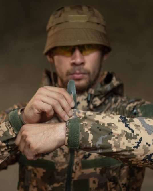 Демісезонний тактичний костюм Cофтшел Softshell Rocket НП4862 (Піксель) L Вінниця - фото 10