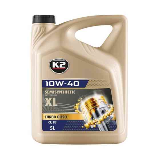Моторне масло K2 Semisynthetic XL 10W-40 5л Львів