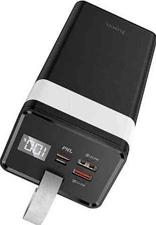 Powerbank с быстрой зарядкой и фонарем HOCO J86 40000mAh| Киев