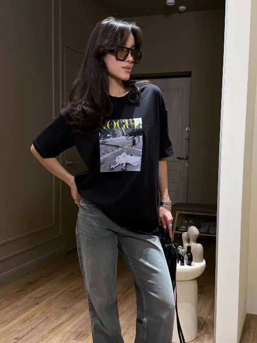 Базова оверсайз футболка Одеса - фото 8