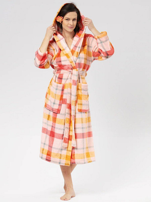 Халат женский с капюшоном Key LGL 421 B24 L/XL Киев - изображение 1