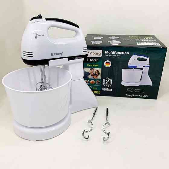 Міксер з насадкою для збивання вершків, Ручний міксер для приготування їжі Портативний ручний SM-43 Львів