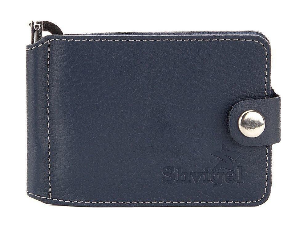Добротный кожаный зажим для денег SHVIGEL 16142 Киев - изображение 1