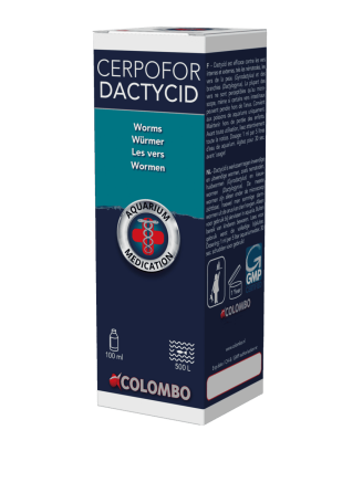 Засіб проти внутрішніх і зовнішніх глистів риб CERPOFOR DACTYCID 100 ML-500 L (A5010755) Київ