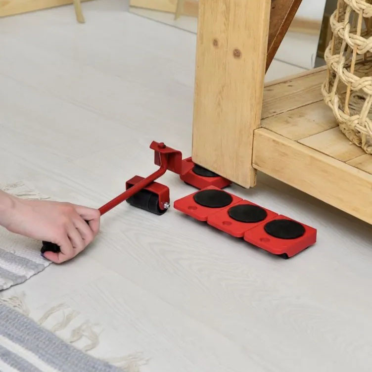 Набір для переміщення меблів та великогабаритних предметів Moving Helpers (червоний, 5 предметів) OX-14 Львів - фото 10