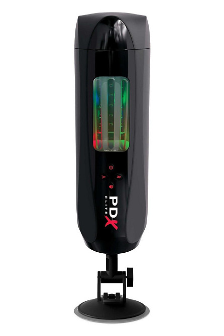 Мастурбатор с вибро Pipedream PDX Elite Ultimate Milker 2 черный, 27 см Sex Aura Киев - изображение 1