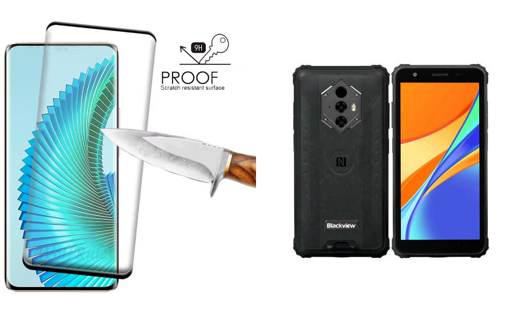 Захисне скло HyperGlass Pro для Blackview BV6600, BV6600E – максимальна чутливість та захист Київ - фото 1