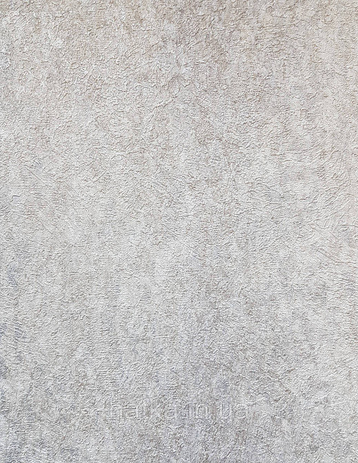 Шпалери вінілові на флізеліні Grandeco Anastasia метрові смуги розмиті під штукатурку сірі бежеві Київ - фото 1
