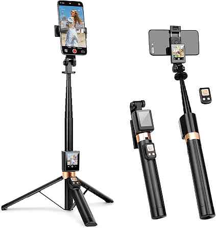 Штатив для телефону з селфі дисплеєм для зйомки стрімів 44-175 AC Prof CL07 Київ