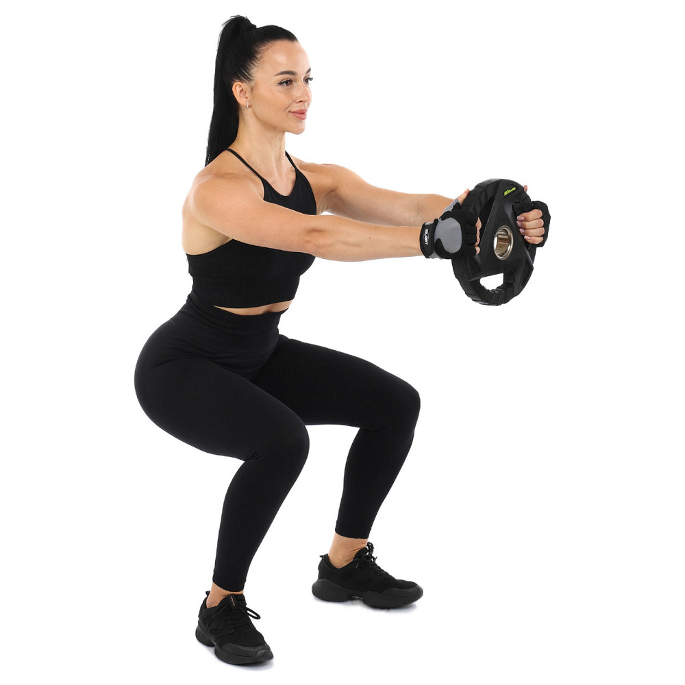 Блин (диск) полиуретановый 5 кг 51 мм MD Buddy-9649-5 Киев - изображение 7