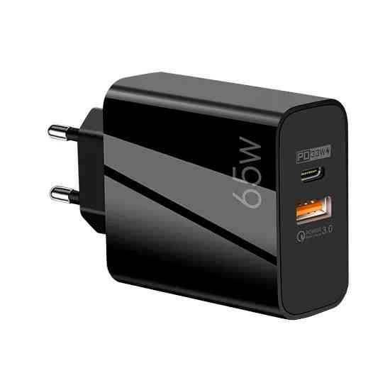 Зарядка швидка 65Вт USB Type-C PD QC AC Prof F002 Киев