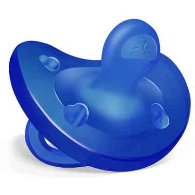 Пустушка Chicco Physioforma Soft силіконова від 16 до 36 місяців, 1шт. (синя) (73091.96) Вінниця
