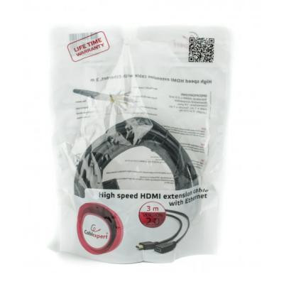 Кабель мультимедийный HDMI M to HDMI F 3.0m Cablexpert (CC-HDMI4X-10) Винница - изображение 2