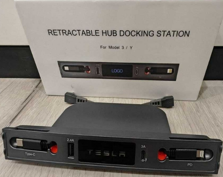 USB-хаб DEVMO для Tesla Model3 / Model Y 2021 2023 года быстрая зарядка. Харьков - изображение 5